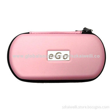 Hot Electronic Cigarette Ego Zip Case with Black Compact Leather